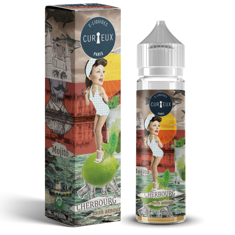 50ML - HEXAGONE - Cherbourg mon amour - By Curieux - BE 