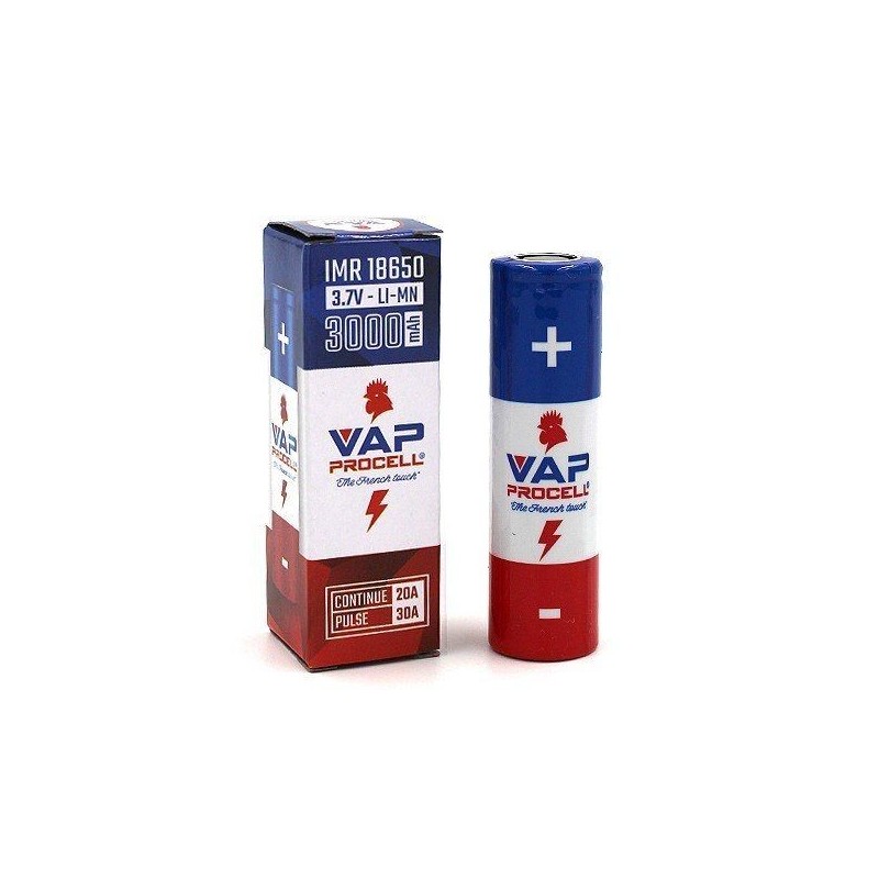 Accu IMR 18650 Power 3000mAh Vap Procell