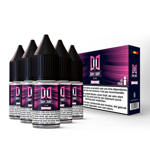 10ML - Day2Day Gum NicSalt Hybride