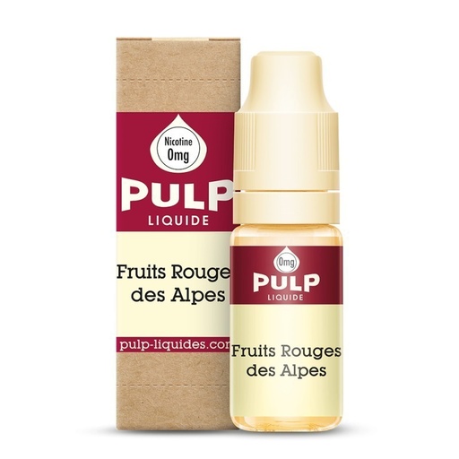 10ML - Pulp Rouges des Alpes - BE 